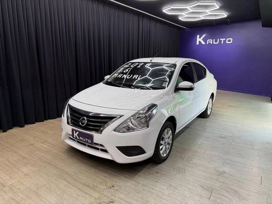 NISSAN VERSA 1.6 16V FLEXSTART SV 4P MANUAL NISSAN VERSA 1.6 16V FLEXSTART SV 4P MANUAL